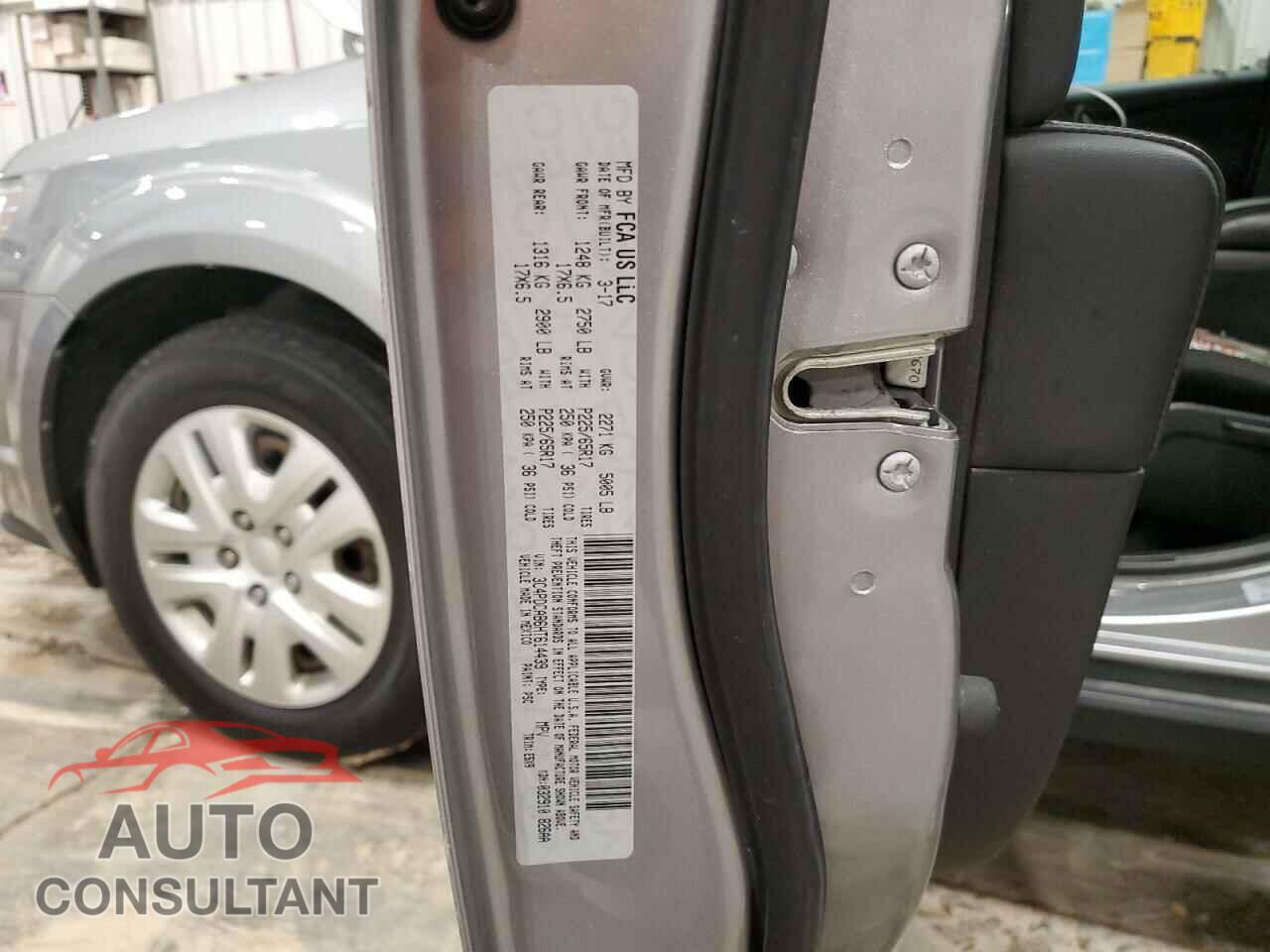 DODGE JOURNEY 2017 - 3C4PDCAB6HT614439