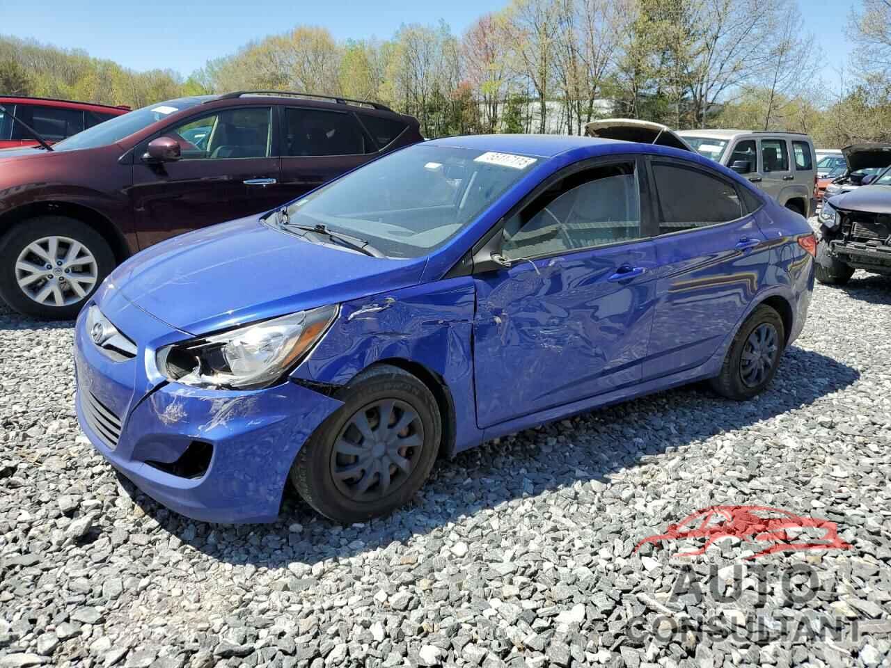 HYUNDAI ACCENT 2014 - KMHCT4AE4EU745755