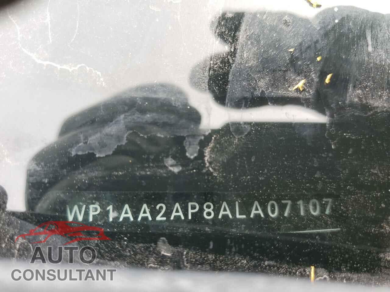 PORSCHE CAYENNE 2010 - WP1AA2AP8ALA07107