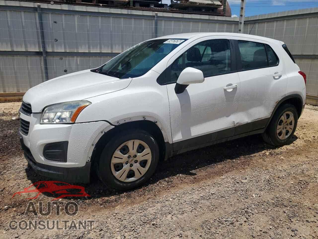 CHEVROLET TRAX 2016 - 3GNCJKSB2GL262790