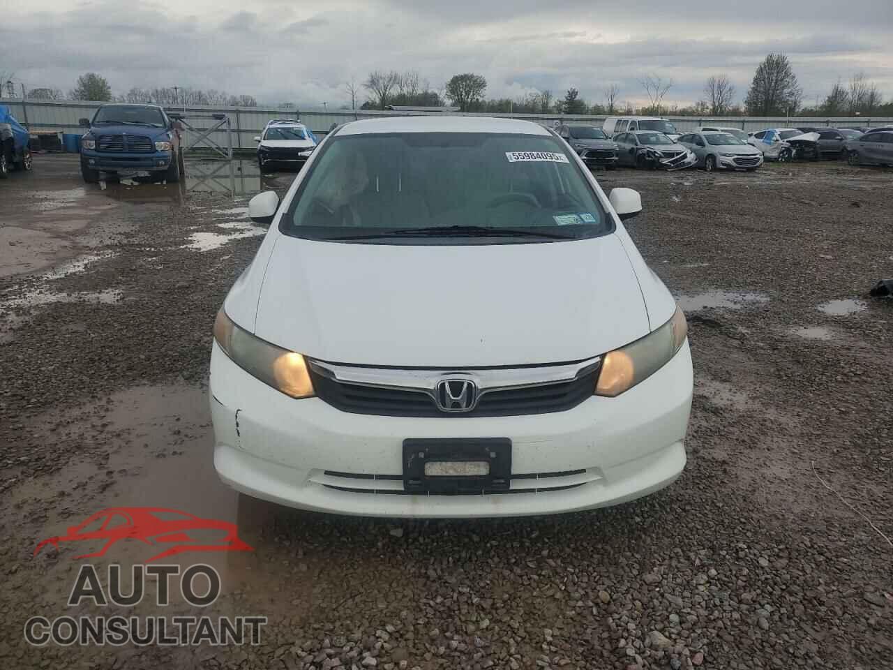 HONDA CIVIC 2012 - 2HGFB2F54CH328736
