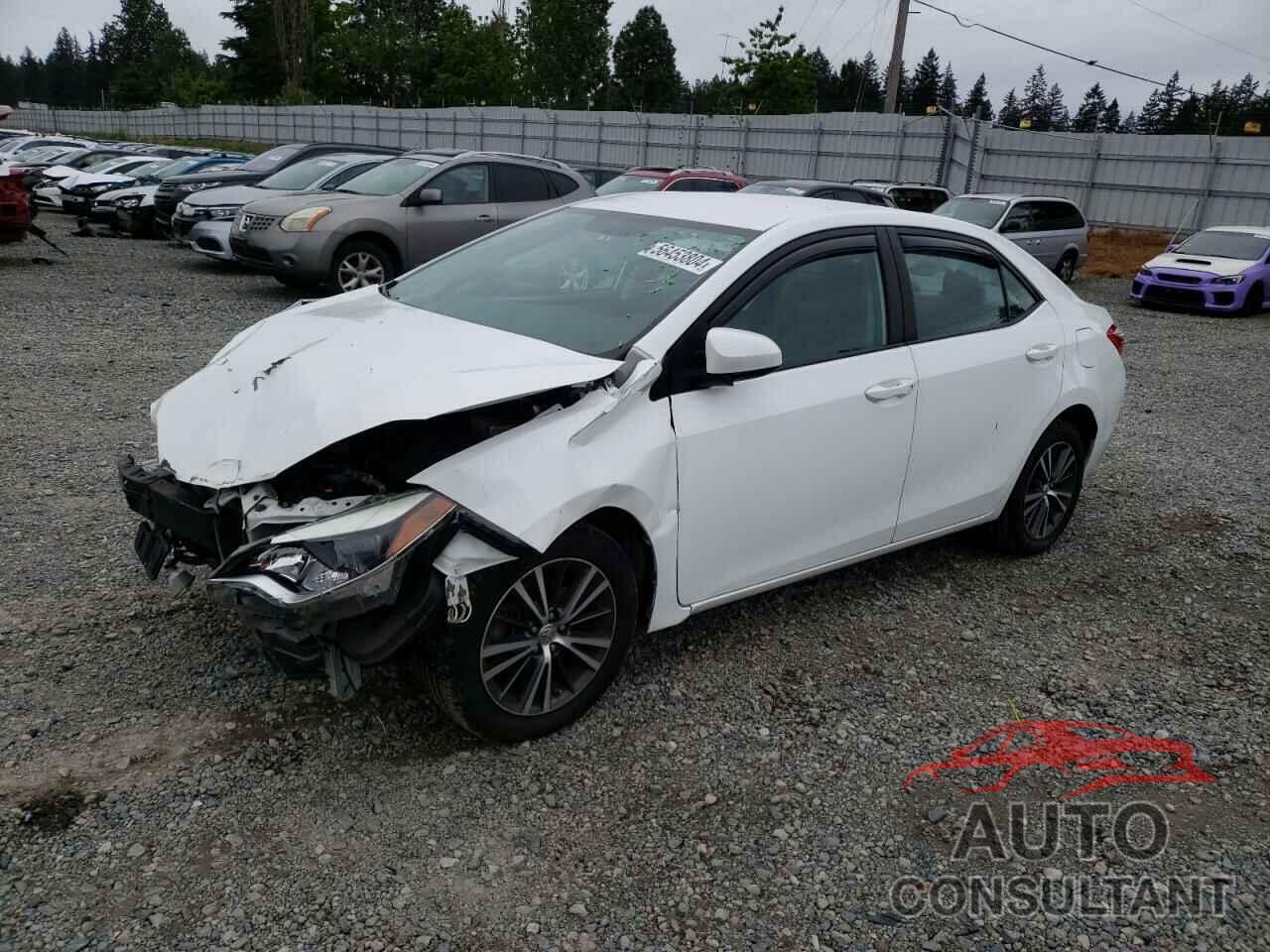TOYOTA COROLLA 2016 - 5YFBURHE2GP481905