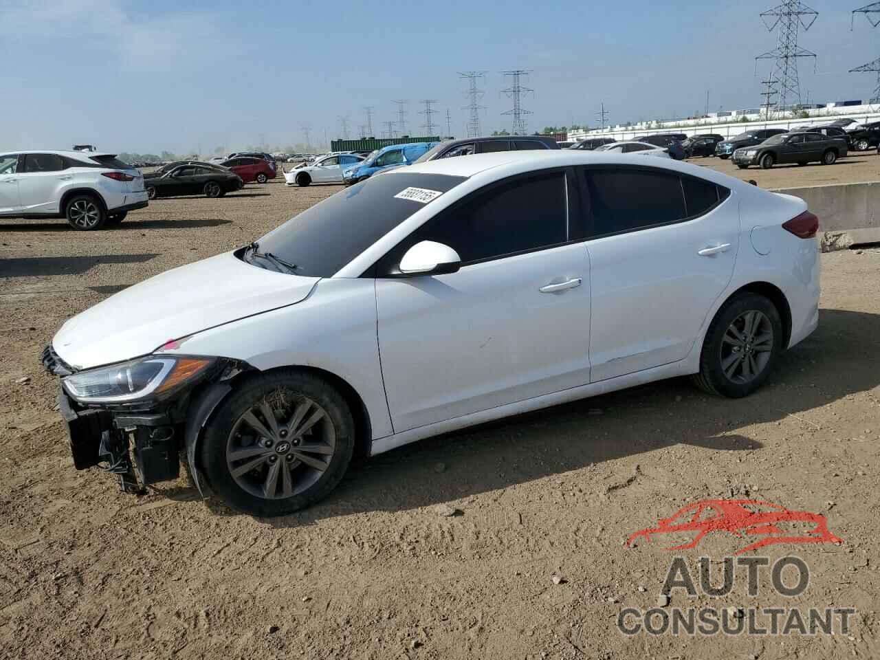 HYUNDAI ELANTRA 2018 - 5NPD84LF9JH257583