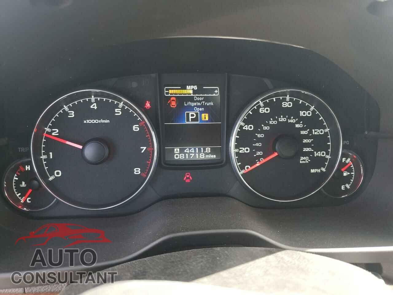 SUBARU OUTBACK 2013 - 4S4BRBKC7D3272255
