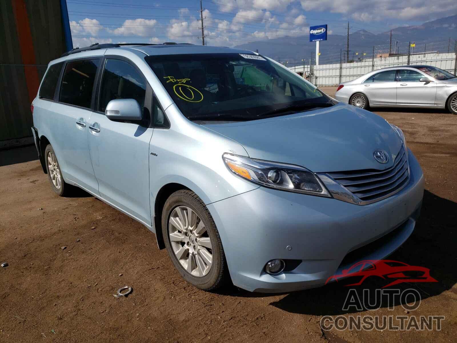 TOYOTA SIENNA 2016 - 5TDDK3DC2GS133979