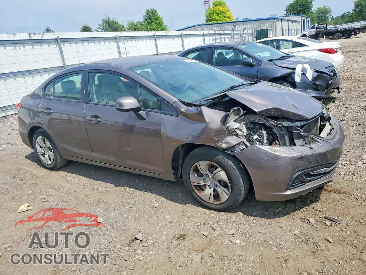 HONDA CIVIC 2013 - 19XFB2F59DE287306