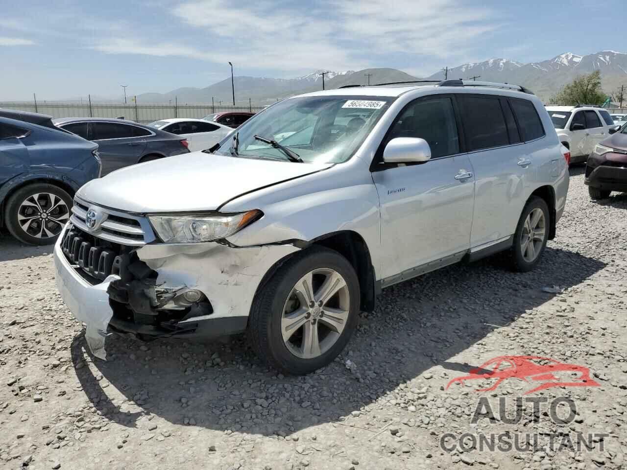TOYOTA HIGHLANDER 2012 - 5TDDK3EH7CS106569