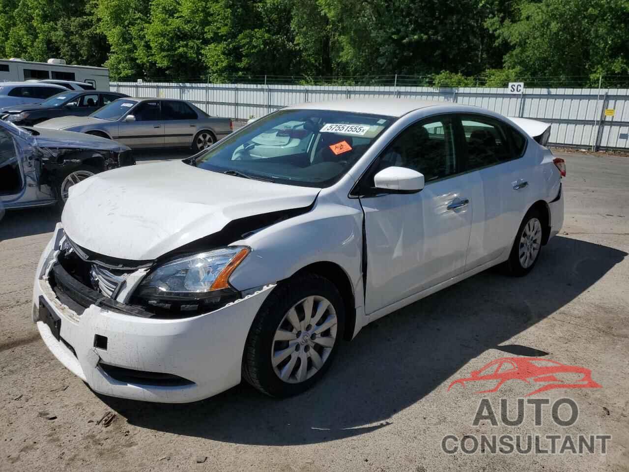 NISSAN SENTRA 2015 - 3N1AB7AP4FY302539