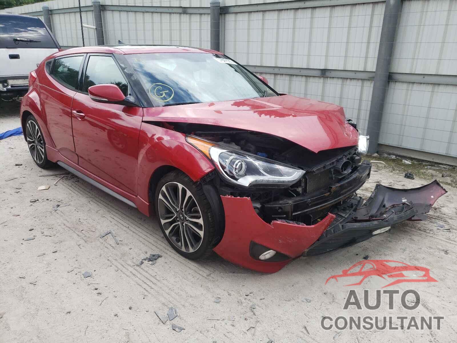 HYUNDAI VELOSTER 2016 - KMHTC6AE5GU263777