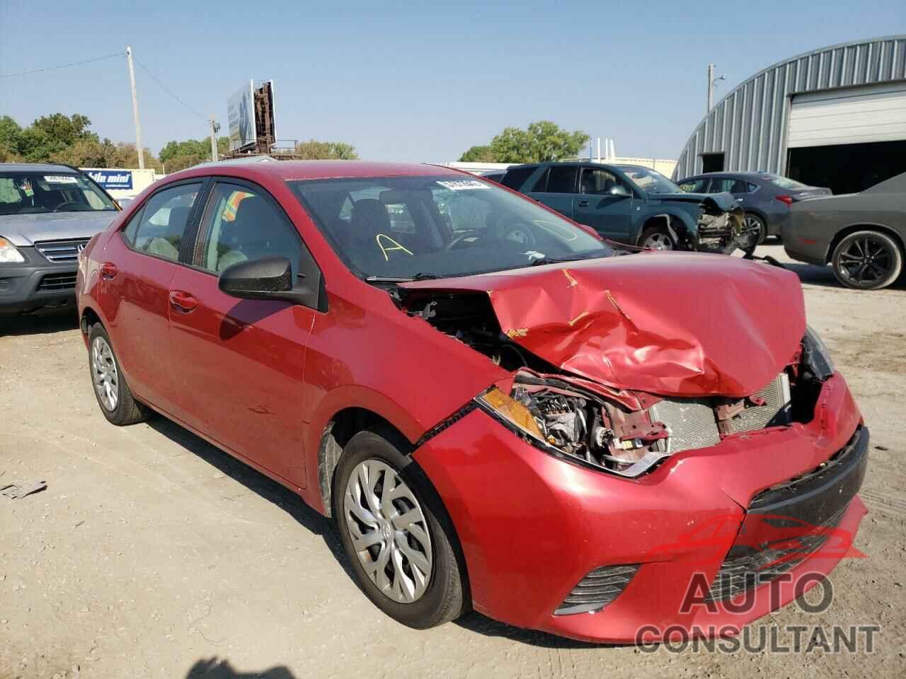 TOYOTA COROLLA 2016 - 5YFBURHE6GP433887