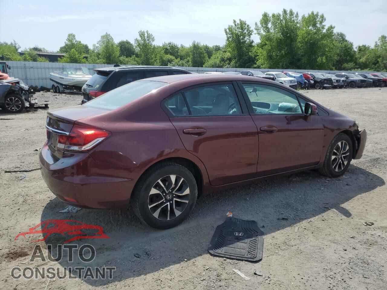 HONDA CIVIC 2013 - 2HGFB2F98DH545842