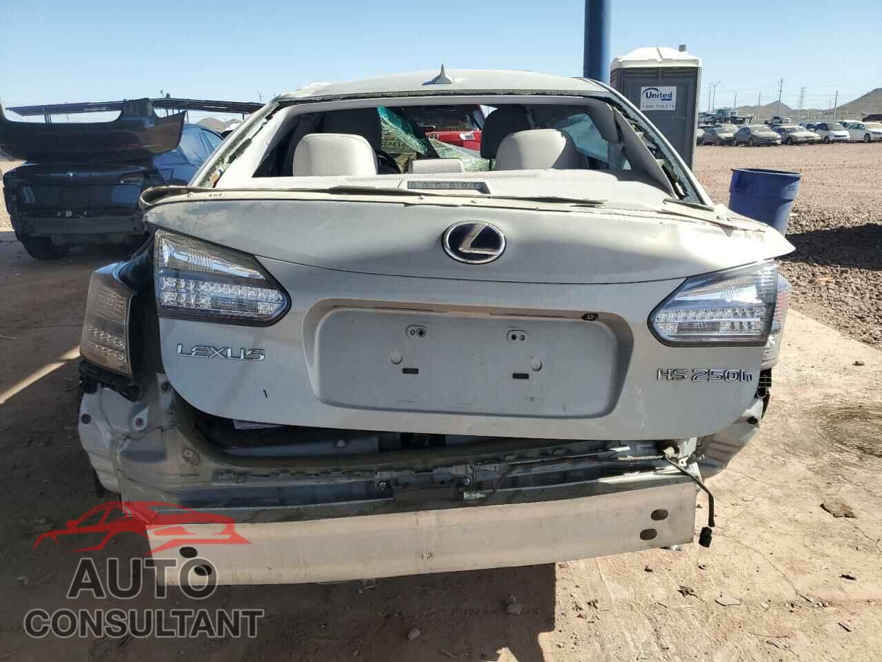 LEXUS HS 2010 - JTHBB1BA5A2004841