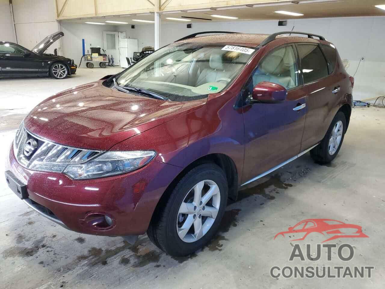 NISSAN MURANO 2010 - JN8AZ1MW3AW126242