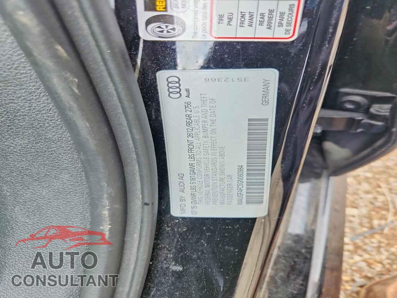 AUDI A6 2016 - WAUGFAFC5GN060984