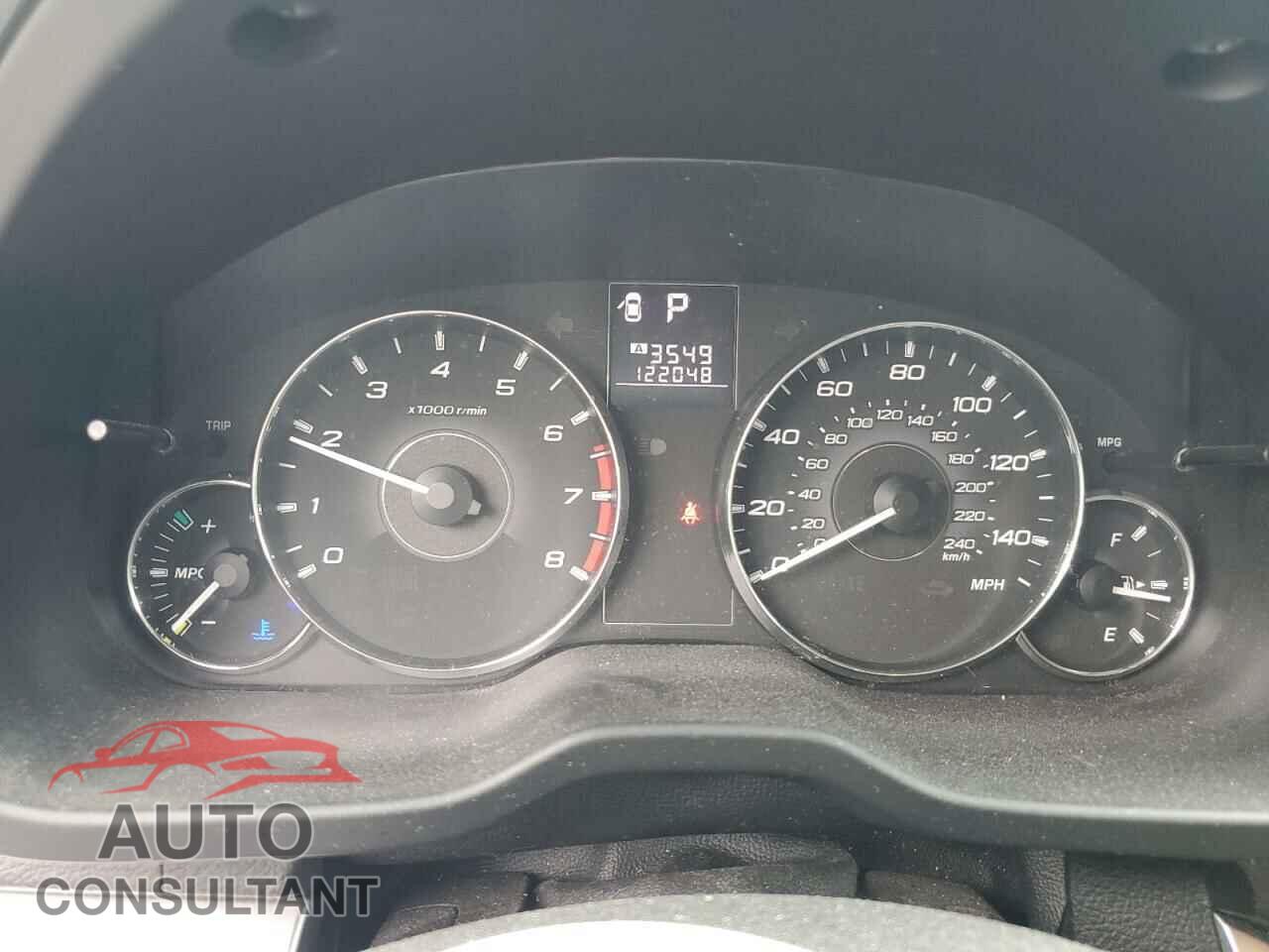 SUBARU OUTBACK 2012 - 4S4BRBCC3C3257880