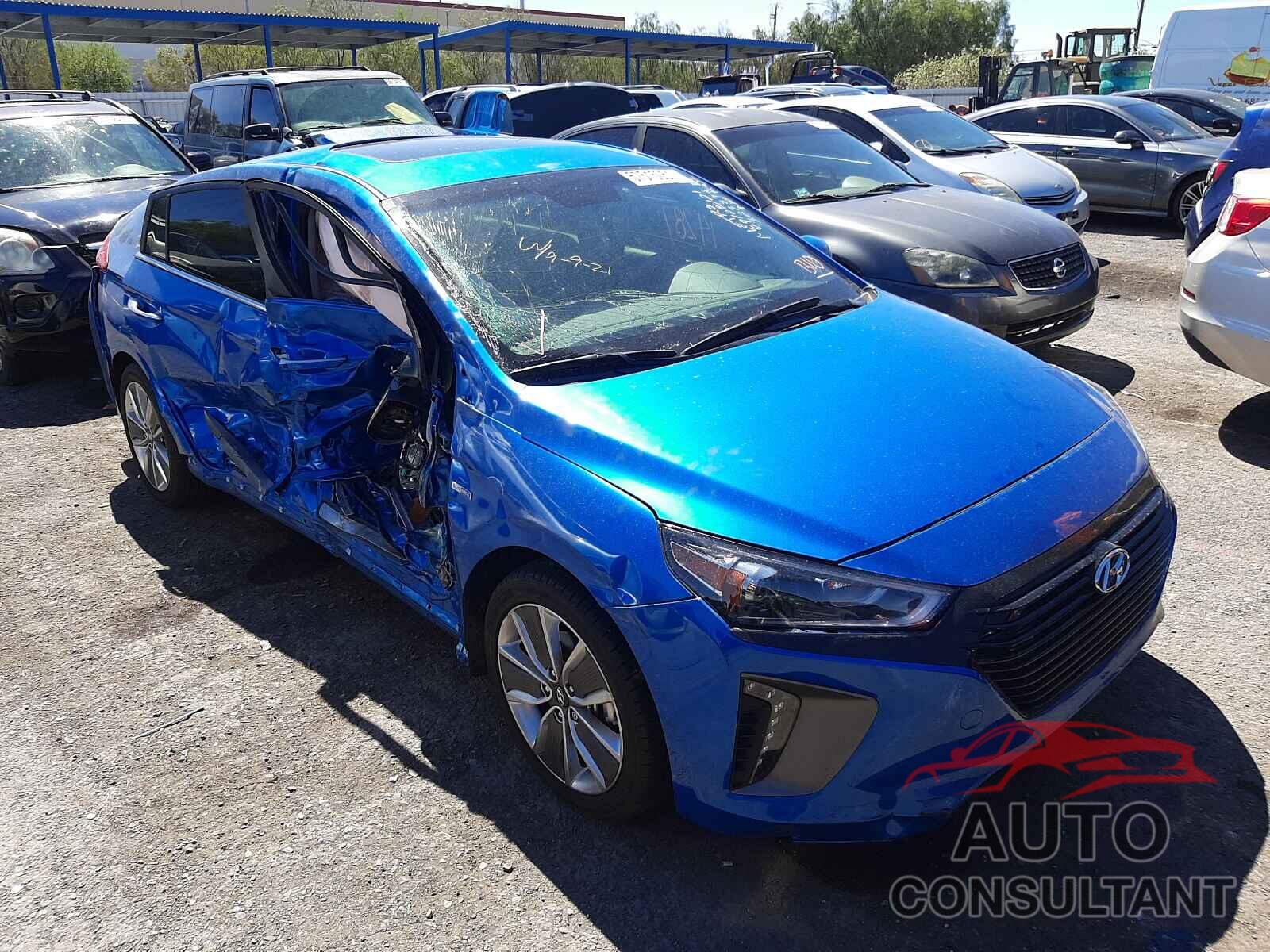 HYUNDAI IONIQ 2017 - KMHC85LC1HU029290