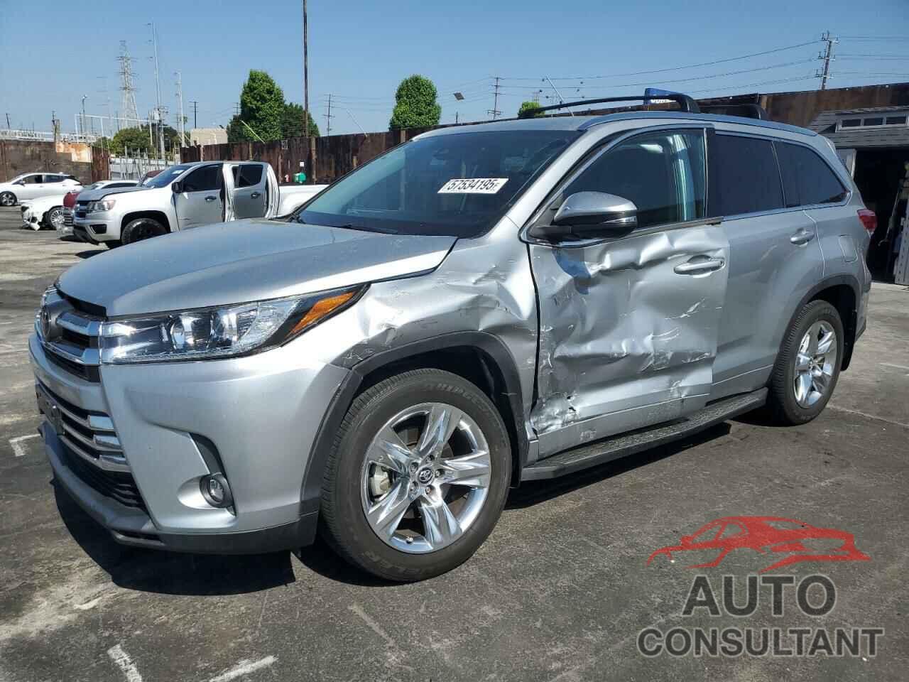 TOYOTA HIGHLANDER 2019 - 5TDDZRFH6KS712523