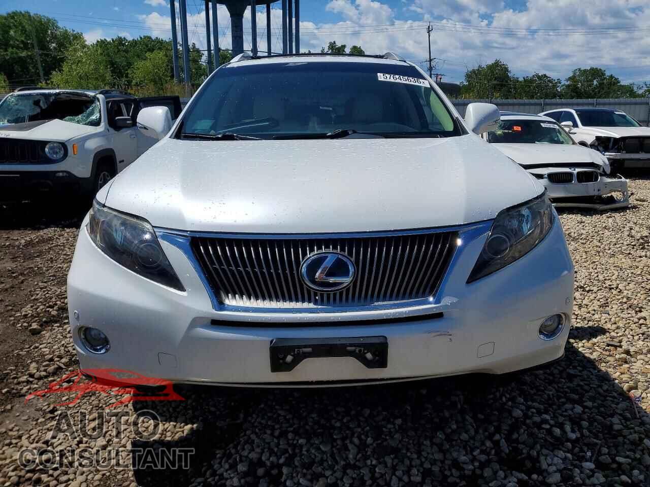 LEXUS RX450 2011 - JTJBC1BAXB2043163