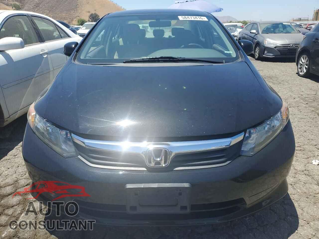 HONDA CIVIC 2012 - 19XFB2F59CE378915