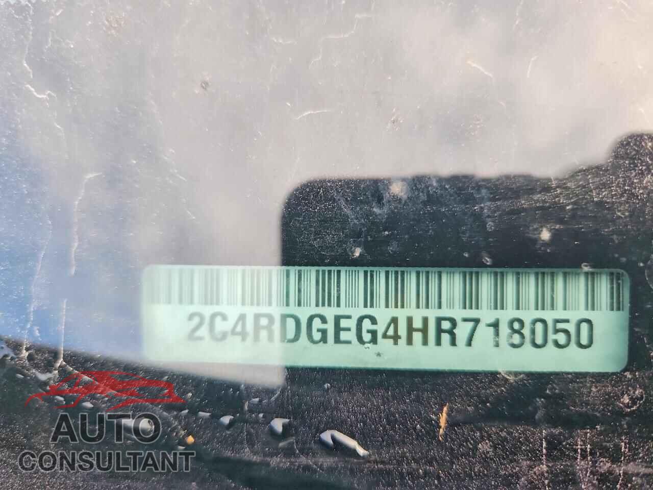 DODGE CARAVAN 2017 - 2C4RDGEG4HR718050
