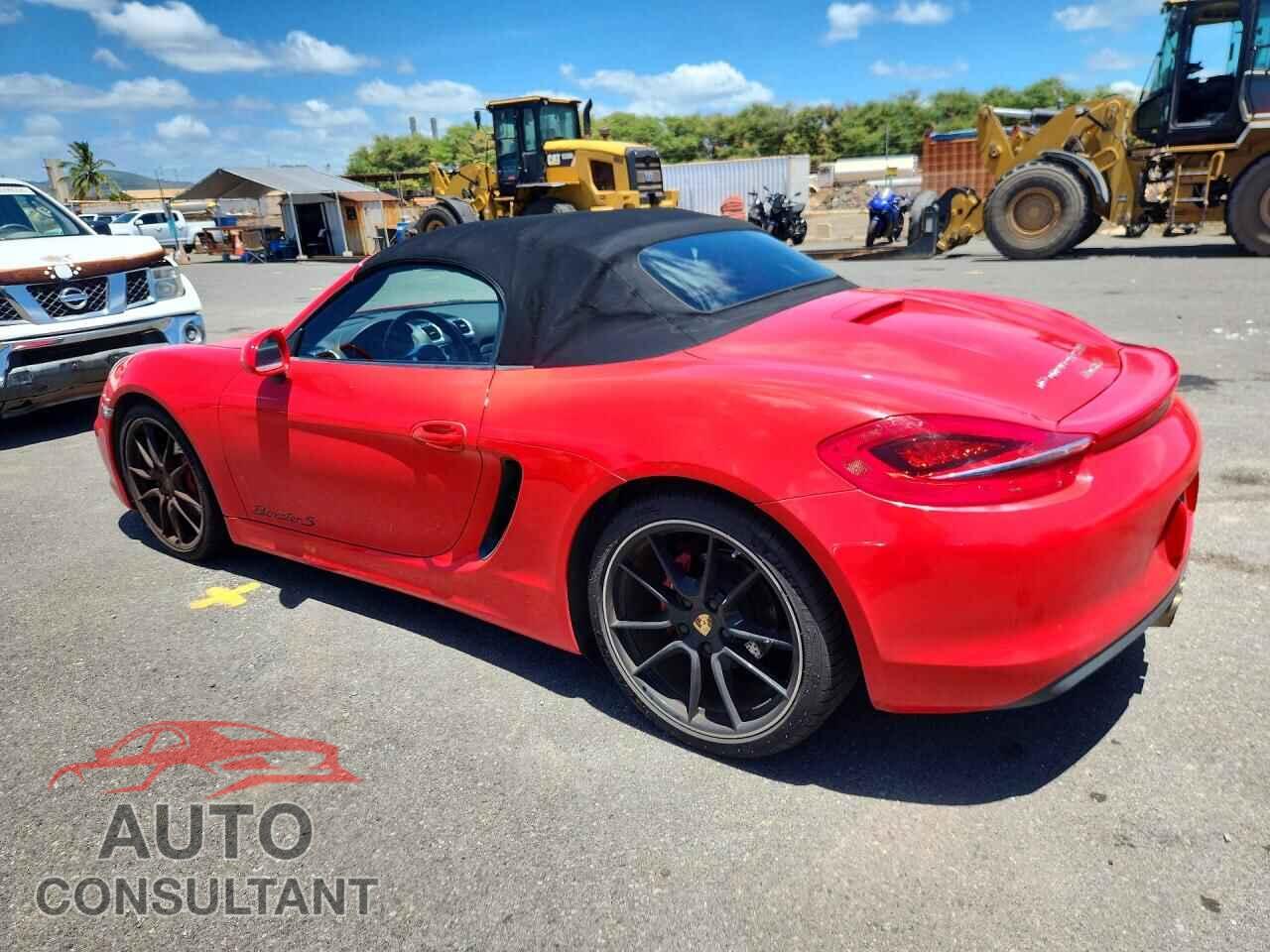 PORSCHE BOXSTER 2015 - WP0CB2A8XFS140061