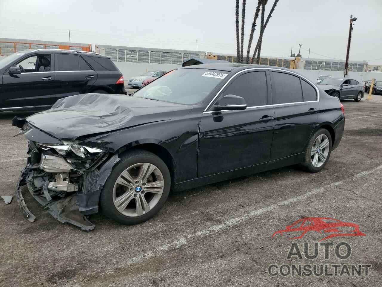 BMW 3 SERIES 2017 - WBA8B9G52HNU48528