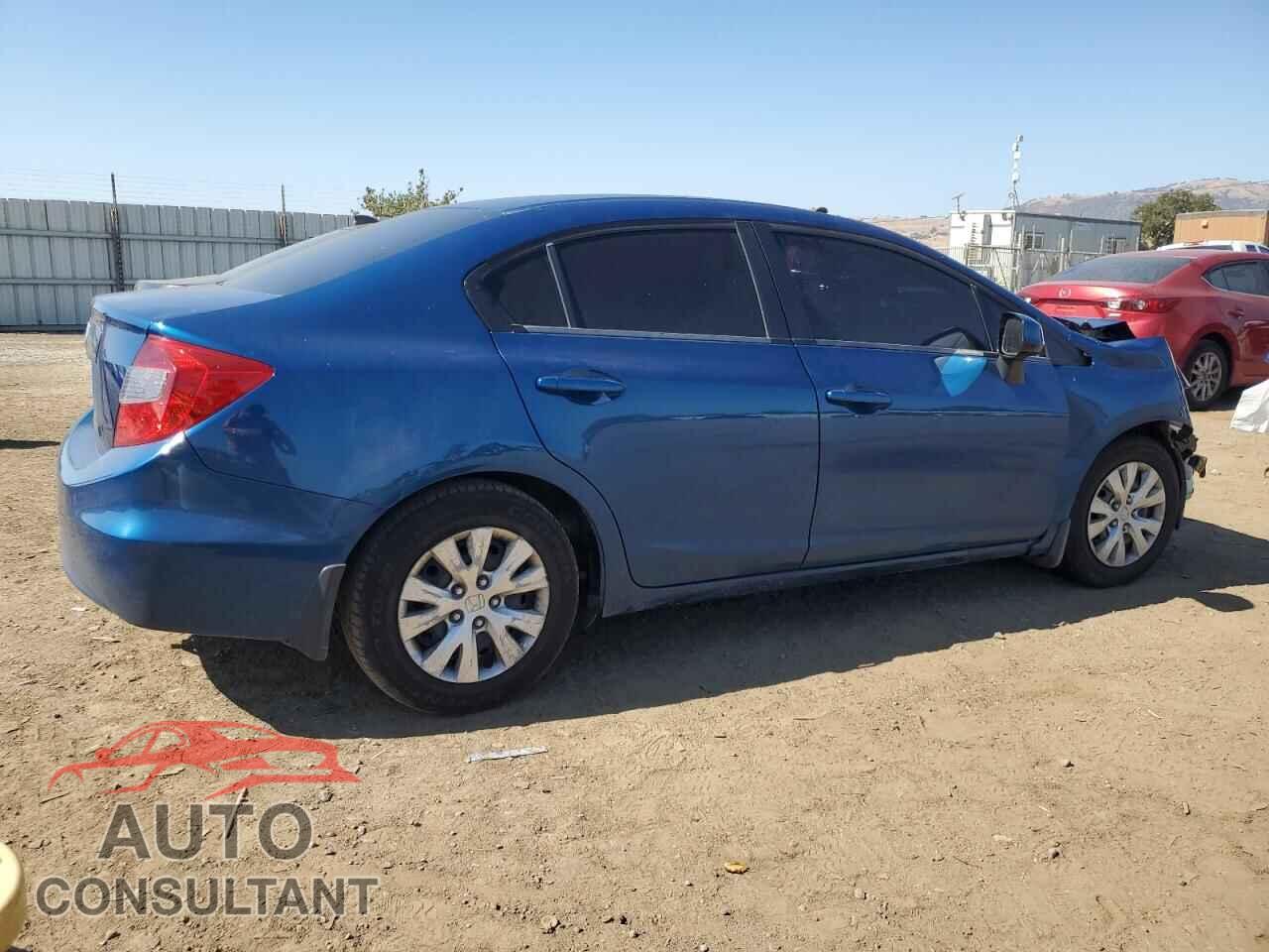 HONDA CIVIC 2012 - 19XFB2F56CE368116