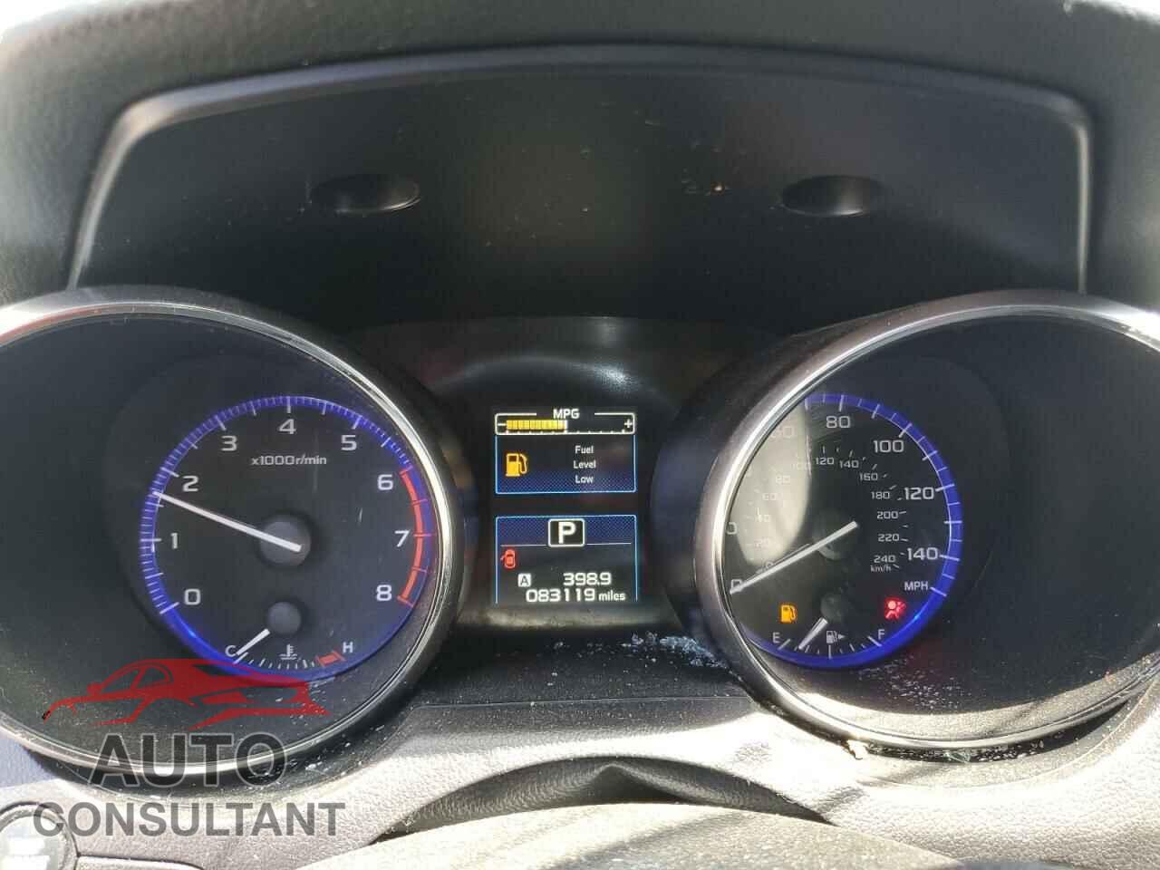 SUBARU OUTBACK 2017 - 4S4BSACC7H3358183