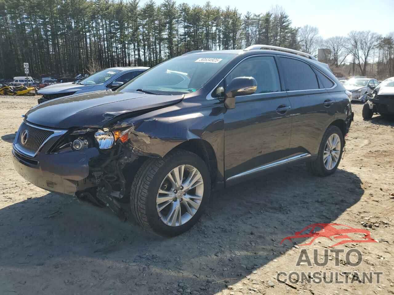 LEXUS RX450 2010 - JTJBC1BAXA2009836