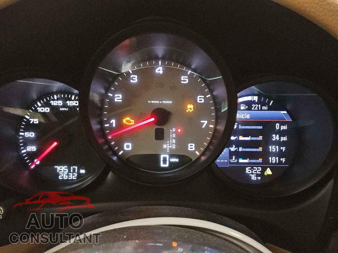 PORSCHE MACAN 2015 - WP1AB2A54FLB51742