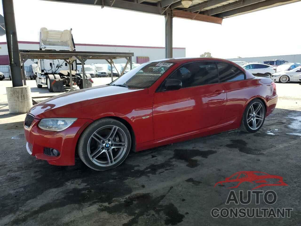 BMW 3 SERIES 2012 - WBADX1C54CJ128165