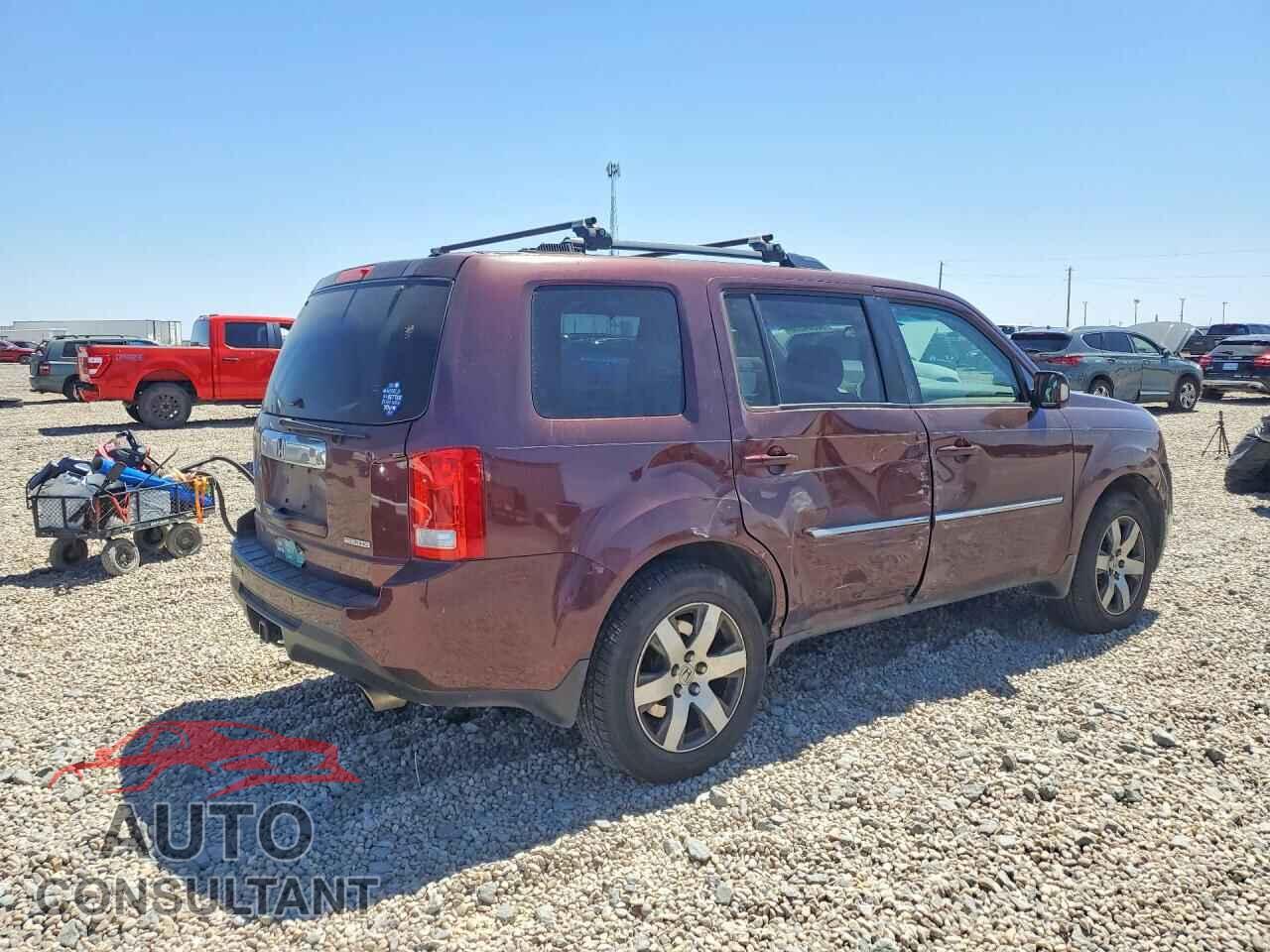 HONDA PILOT 2012 - 5FNYF3H93CB027155