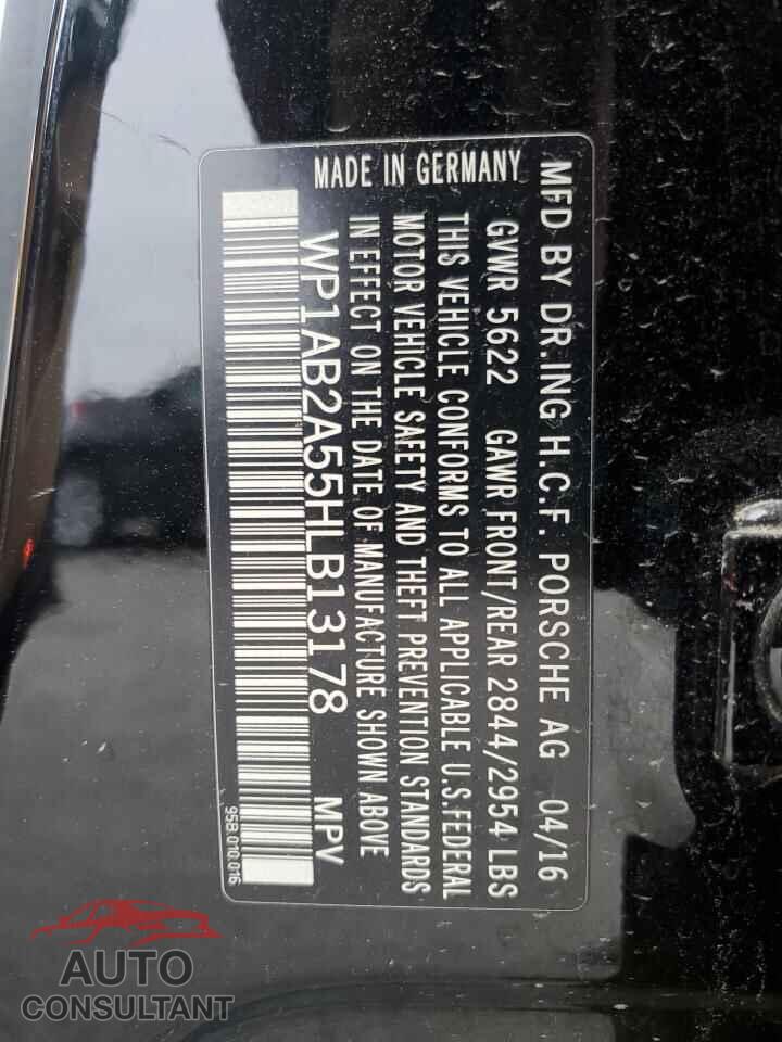 PORSCHE MACAN 2017 - WP1AB2A55HLB13178