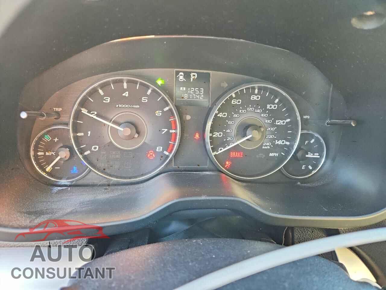SUBARU LEGACY 2011 - 4S3BMCF66B3230122