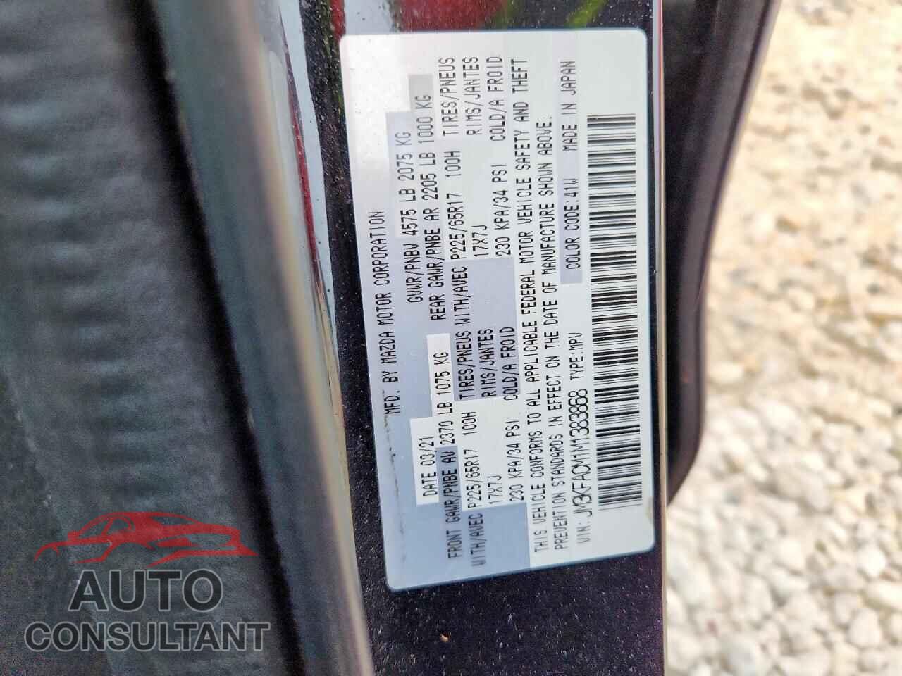 MAZDA CX-5 2021 - JM3KFACM1M1383868