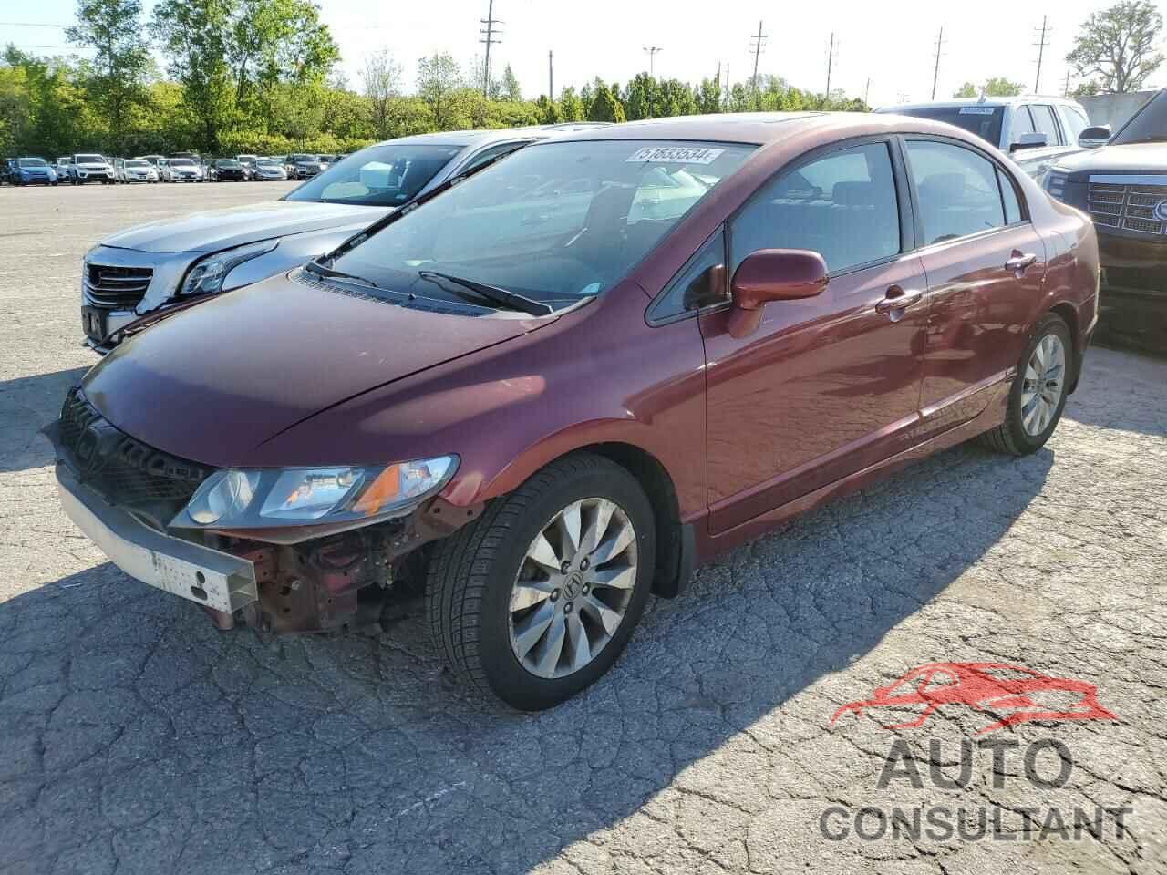 HONDA CIVIC 2009 - 19XFA16869E049475