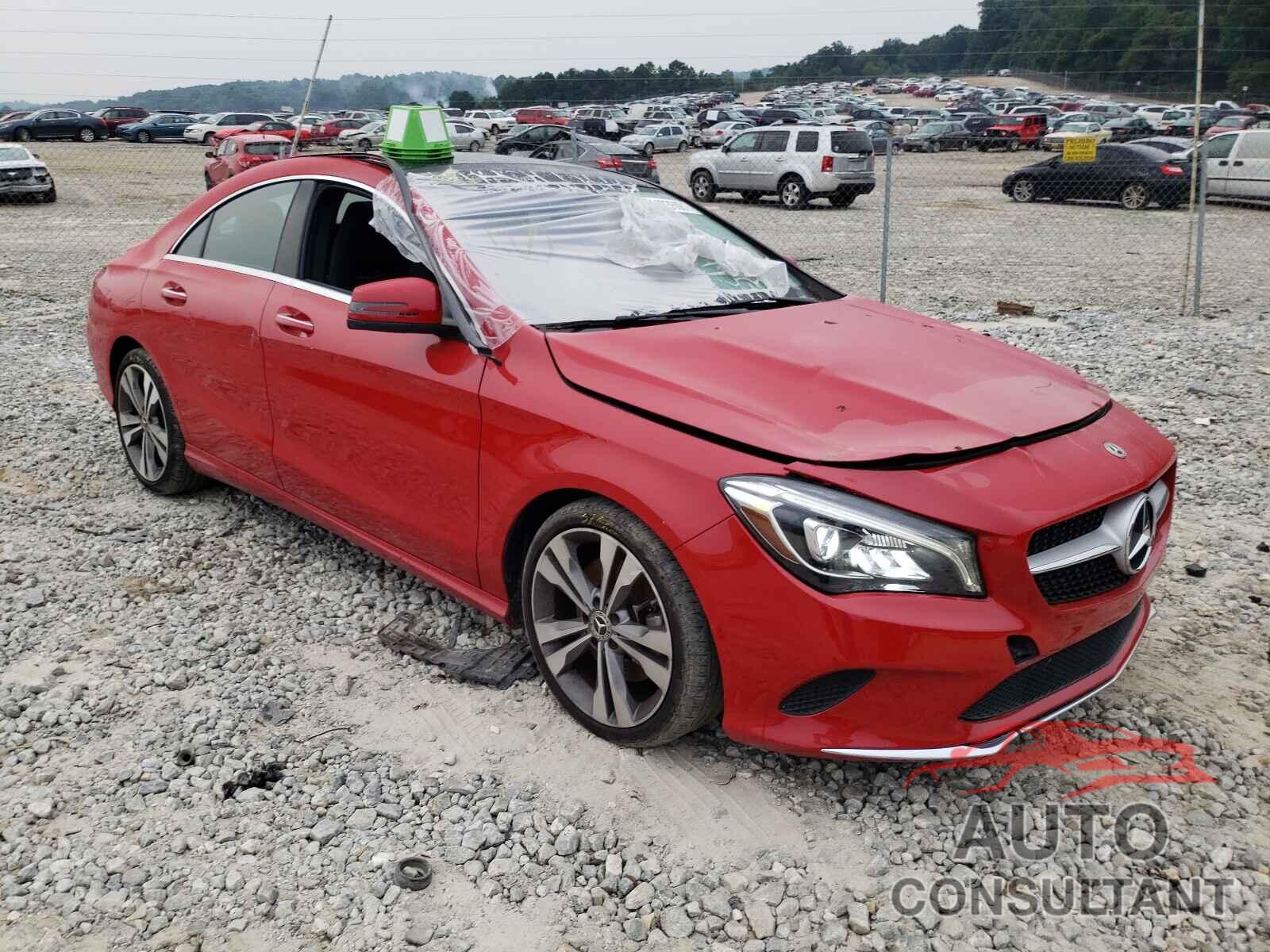 MERCEDES-BENZ CLA-CLASS 2019 - WDDSJ4EB7KN718986