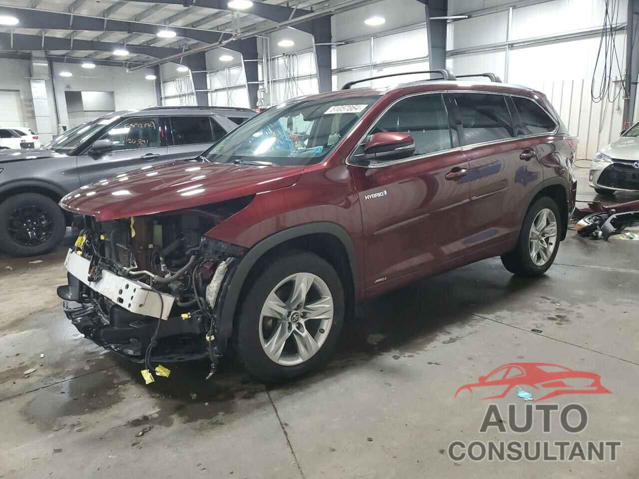 TOYOTA HIGHLANDER 2016 - 5TDDCRFH8GS017775