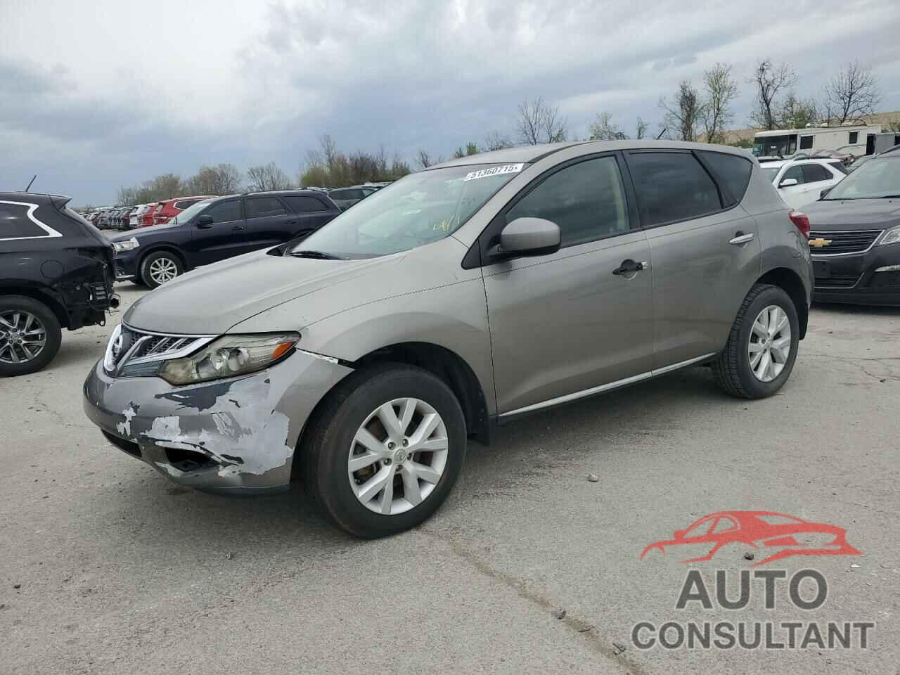 NISSAN MURANO 2012 - JN8AZ1MUXCW114526