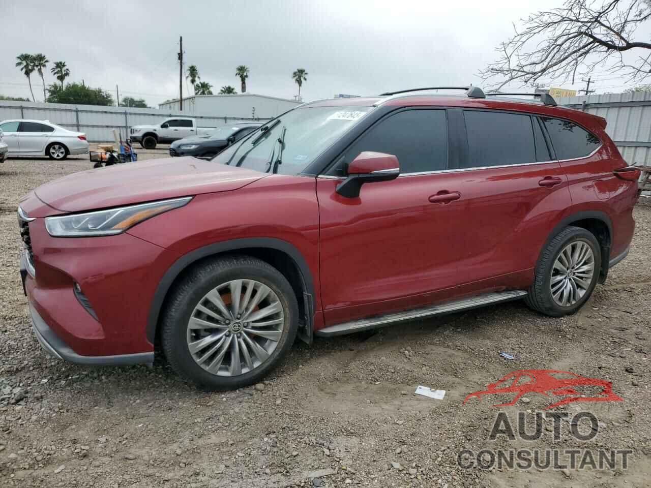 TOYOTA HIGHLANDER 2021 - 5TDFZRAH4MS049679