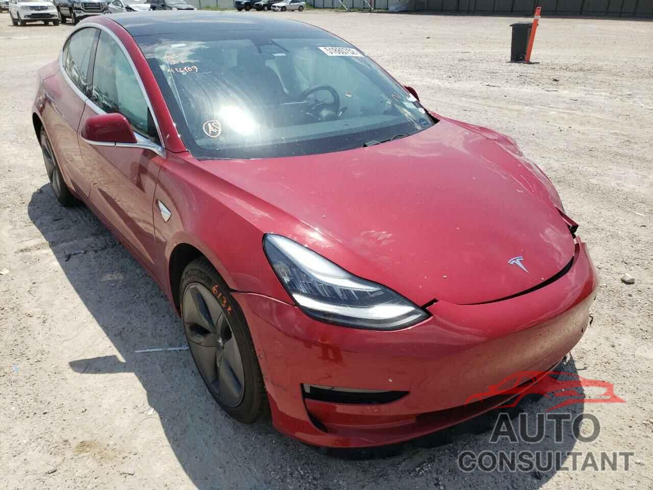 TESLA MODEL 3 2019 - 5YJ3E1EA5KF416409