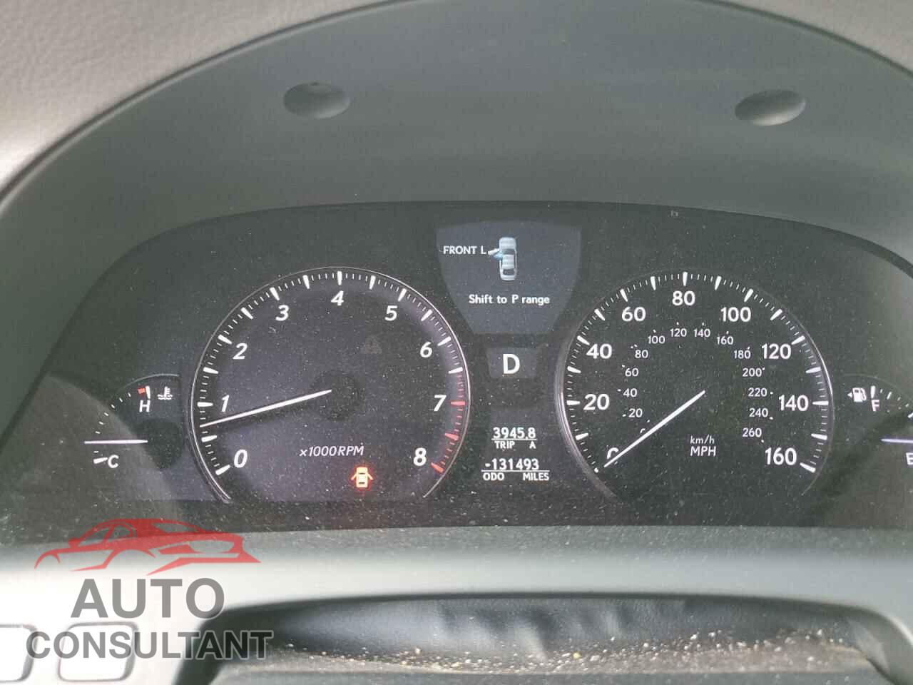 LEXUS LS460 2011 - JTHBL5EF4B5103078