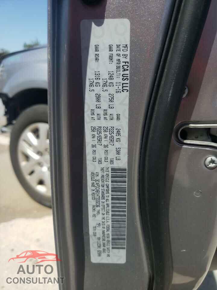 DODGE JOURNEY 2017 - 3C4PDCAB1HT559236