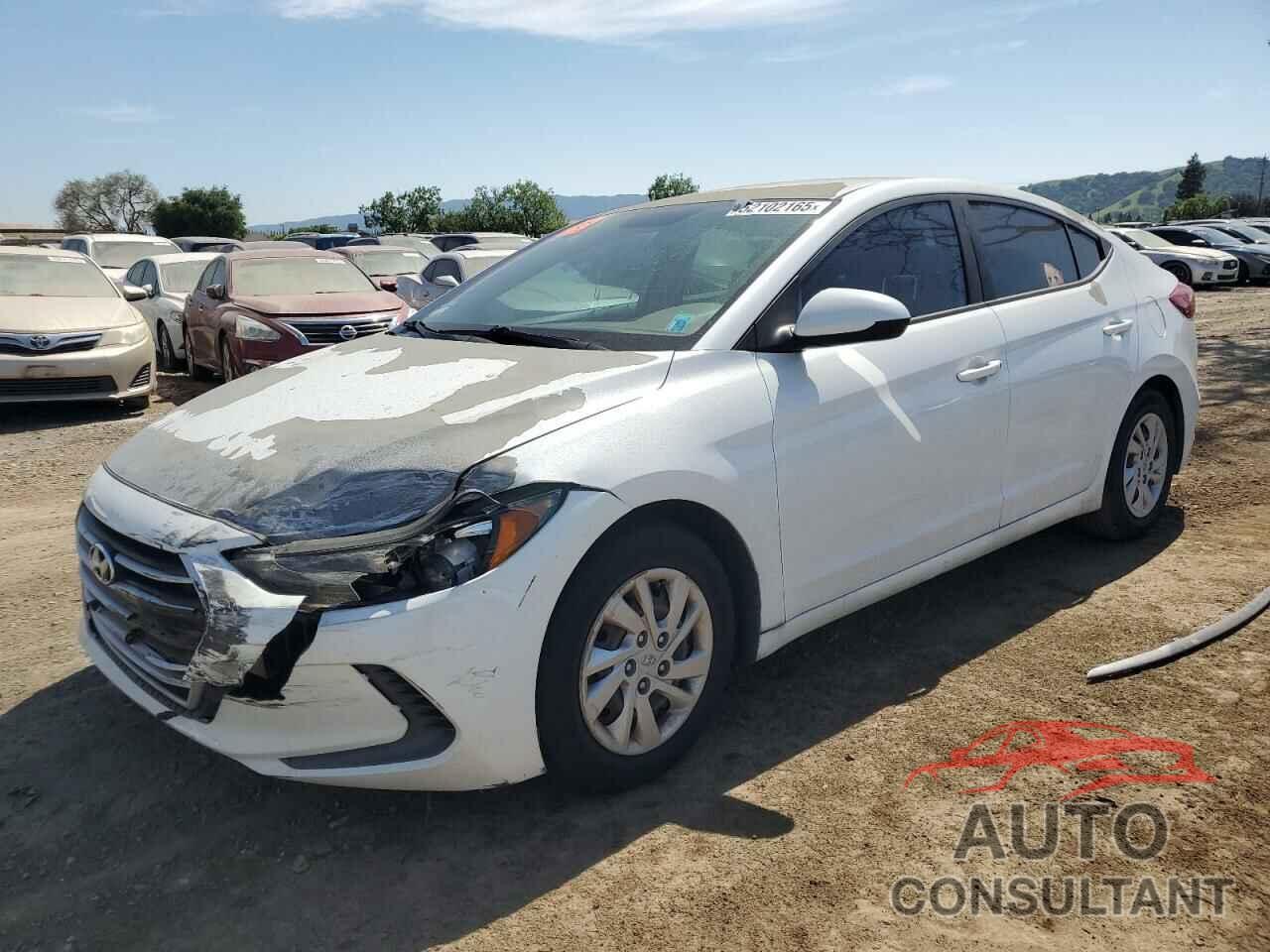 HYUNDAI ELANTRA 2017 - 5NPD74LFXHH186715