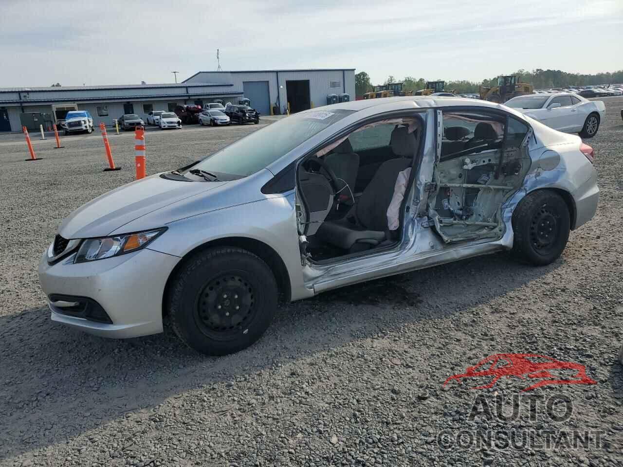 HONDA CIVIC 2013 - 2HGFB2F5XDH564535