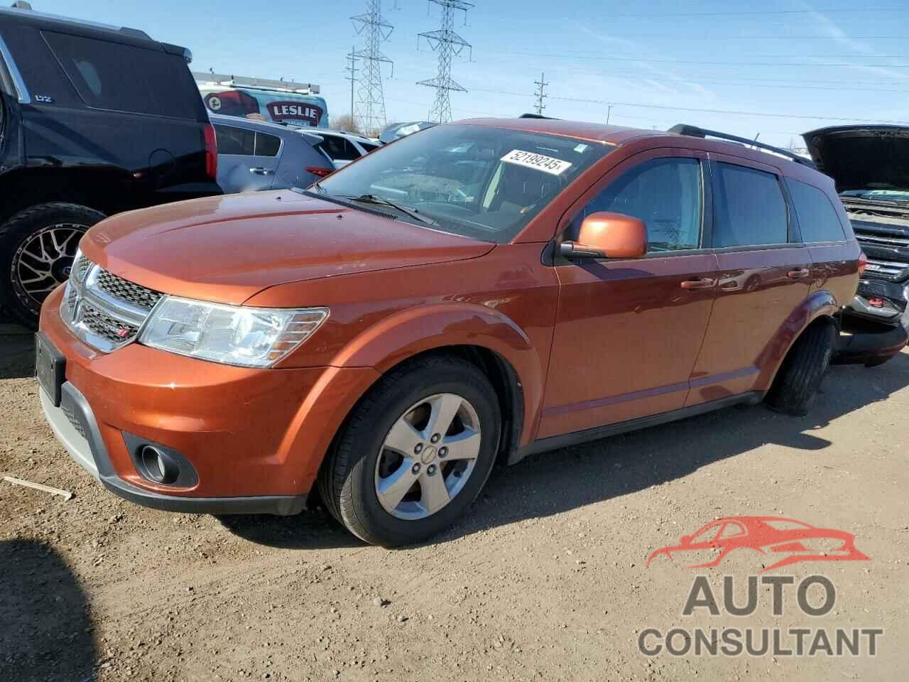 DODGE JOURNEY 2012 - 3C4PDCBB9CT353945