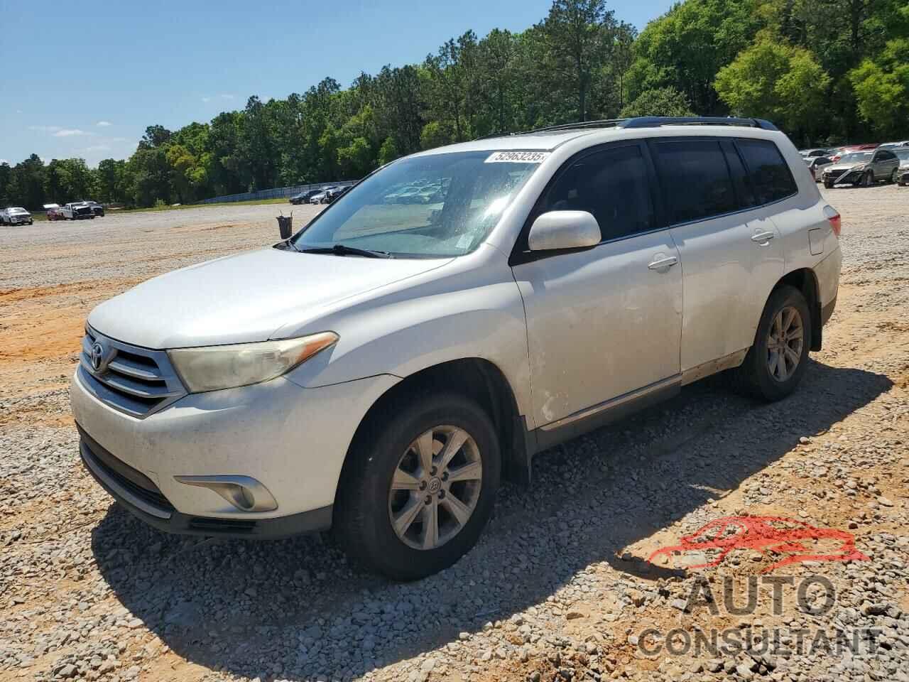 TOYOTA HIGHLANDER 2013 - 5TDZK3EH5DS096566