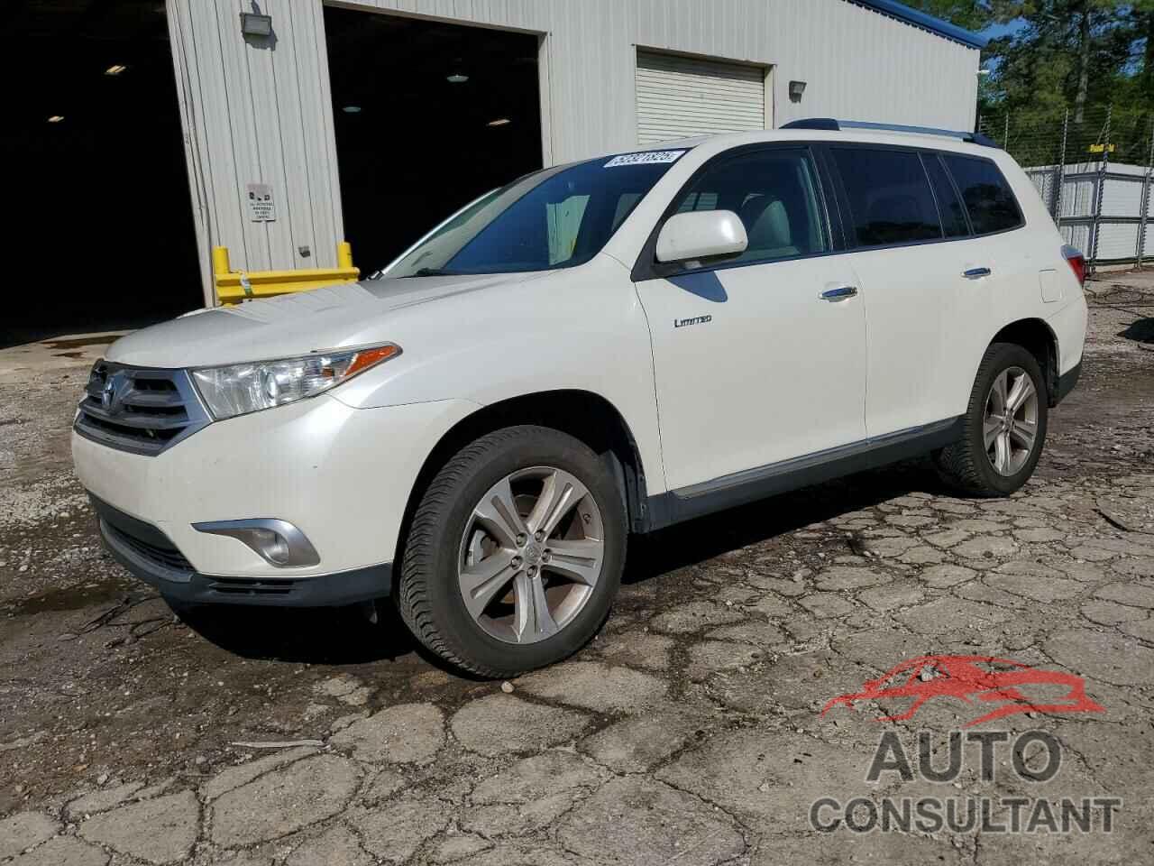TOYOTA HIGHLANDER 2012 - 5TDDK3EH9CS173254
