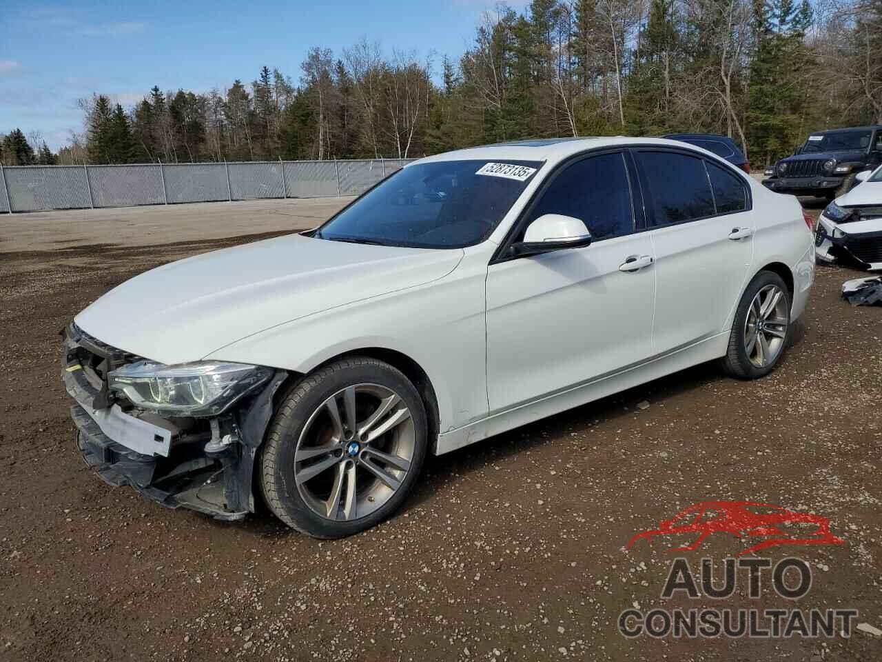 BMW 3 SERIES 2017 - WBA8D9G33HNU63791
