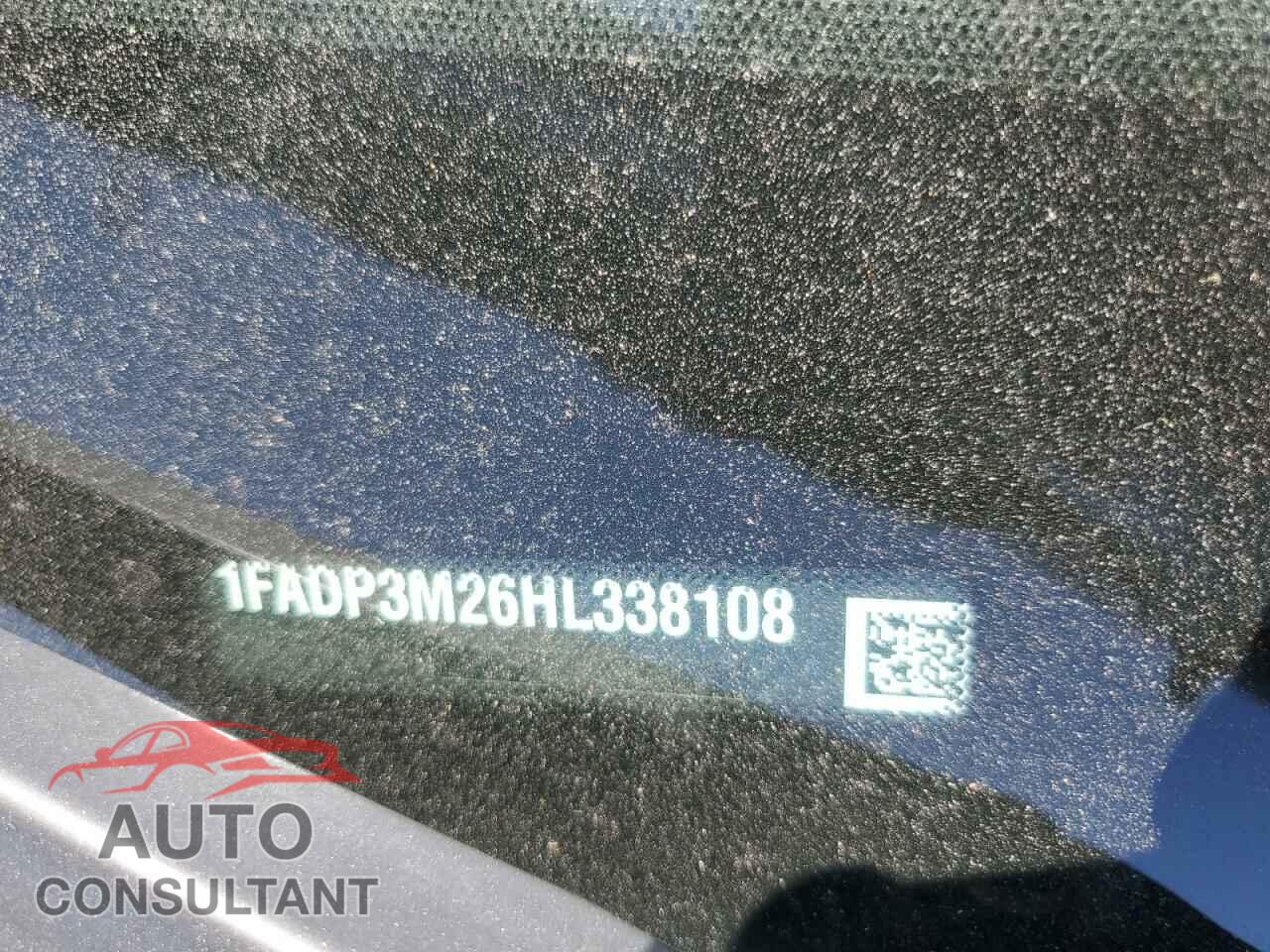 FORD FOCUS 2017 - 1FADP3M26HL338108